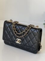 Chanel Trendy WOC Black Lambskin - Image 3