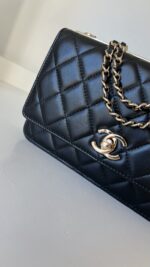Chanel Trendy WOC Black Lambskin - Image 4