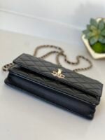Chanel Trendy WOC Black Lambskin - Image 8