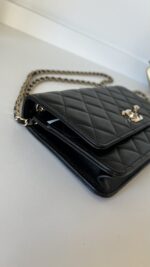 Chanel Trendy WOC Black Lambskin - Image 11