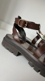 Celine Triomphe Platform Sandals 38 - Image 7