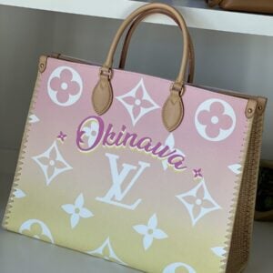 Louis Vuitton OnTheGo GM By The Pool Raffia