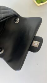 Chanel Calfskin Quilted CC Uniform Flap Belt Bag Black - Image 7