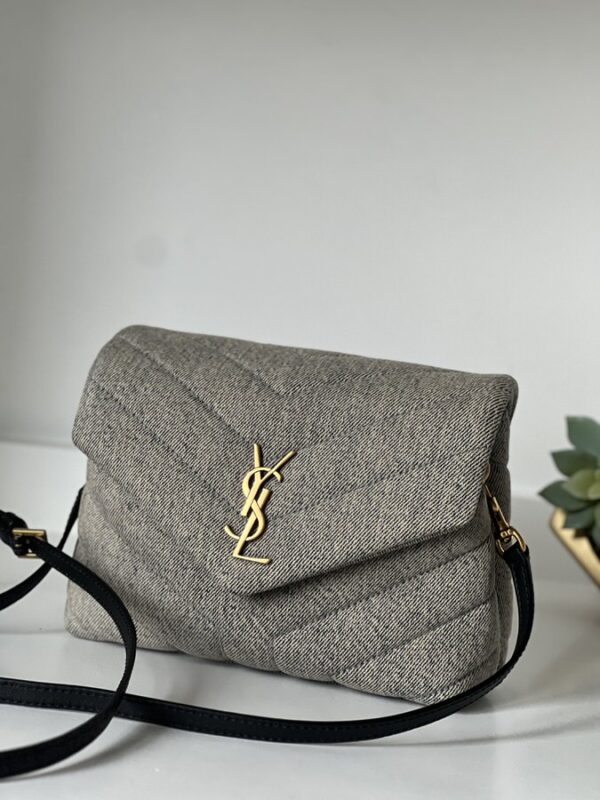 IMG_9881 YSL Toy LouLou Denim Crossbody - Image 1