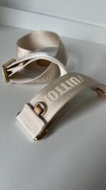 Louis Vuitton Beige Guitar Crossbody Strap - Image 4