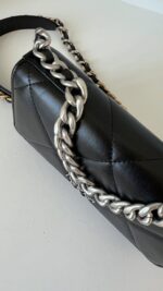 Chanel 19 WOC Wallet On Chain Black Lambskin Mixed Hardware - Image 4