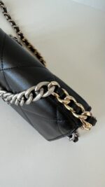 Chanel 19 WOC Wallet On Chain Black Lambskin Mixed Hardware - Image 5