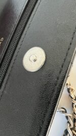 Chanel 19 WOC Wallet On Chain Black Lambskin Mixed Hardware - Image 18