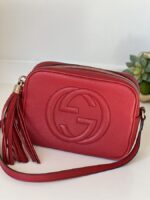 Gucci Soho Disco Crossbody Red