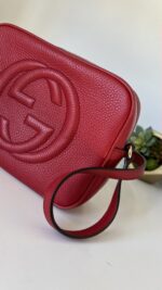 Gucci Soho Disco Crossbody Red - Image 3