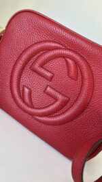 Gucci Soho Disco Crossbody Red - Image 4