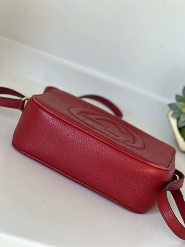 Gucci Soho Disco Crossbody Red - Image 7