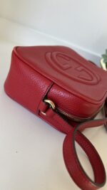 Gucci Soho Disco Crossbody Red - Image 9