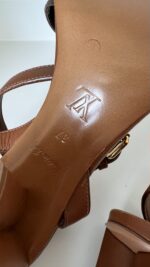 Louis Vuitton Sandals Block Heel 37 - Image 6