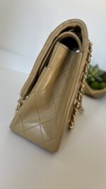 Chanel Small Classic Double Flap Lambskin Dark Beige GHW - Image 16