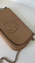 Gucci Soho Tassel Crossbody Beige - Image 8