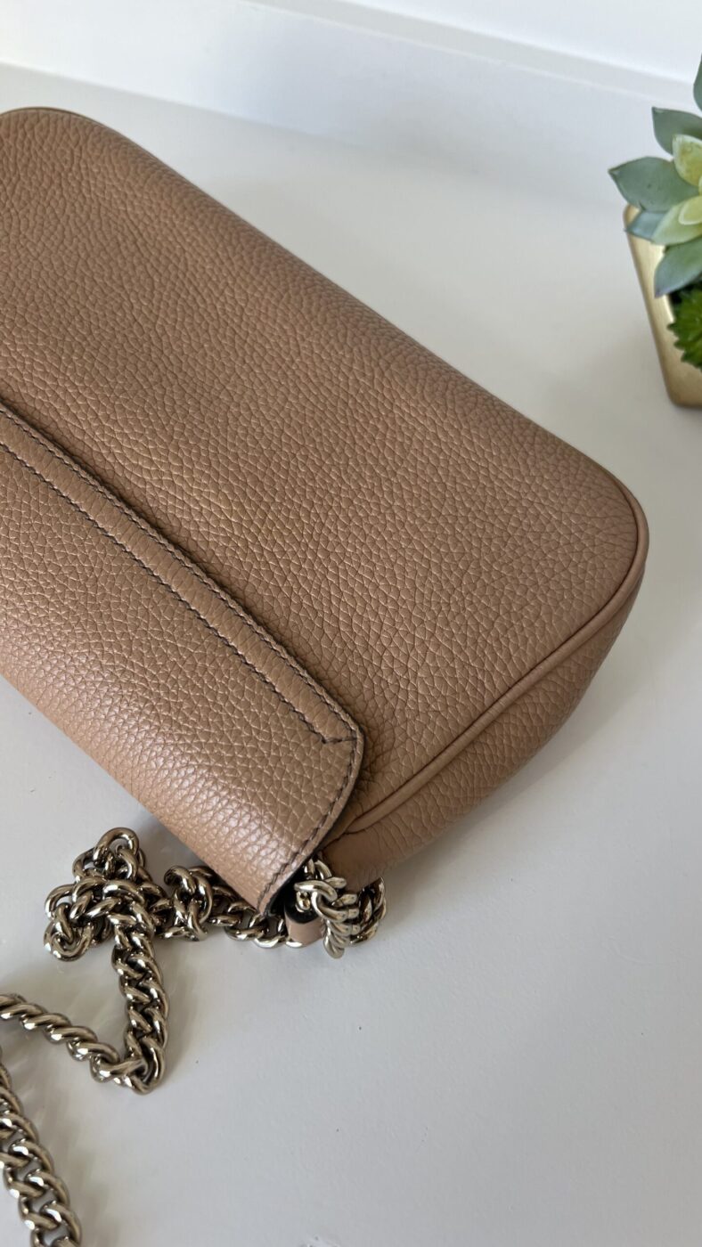 Gucci Soho Tassel Crossbody Beige - Image 10
