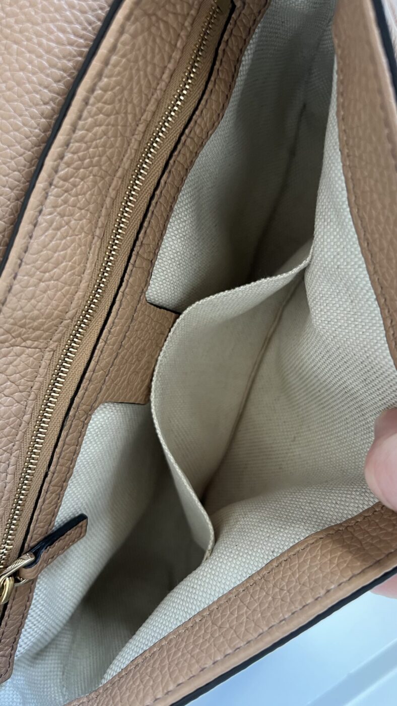 Gucci Soho Tassel Crossbody Beige - Image 15
