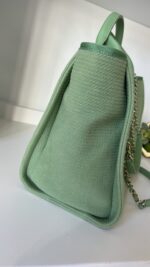 Chanel Small Deauville With Pouch Green - Image 6