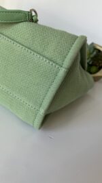 Chanel Small Deauville With Pouch Green - Image 11