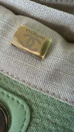 Chanel Small Deauville With Pouch Green - Image 19