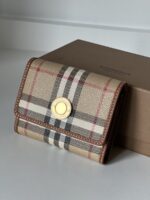 Burberry Small Check Folding Wallet - Image 3