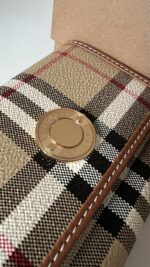 Burberry Small Check Folding Wallet - Image 4