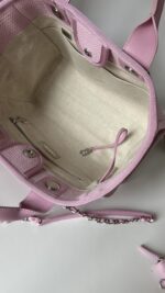 Chanel Small Deauville With Pouch Pink - Image 15
