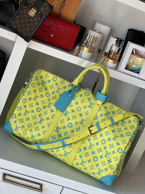 Louis Vuitton Keepall 50 Baondouliere Neon Playground