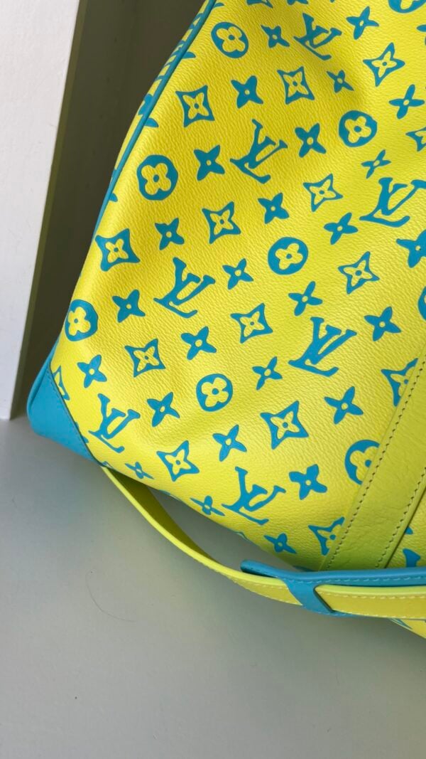 Louis Vuitton Keepall 50 Baondouliere Neon Playground - Image 3