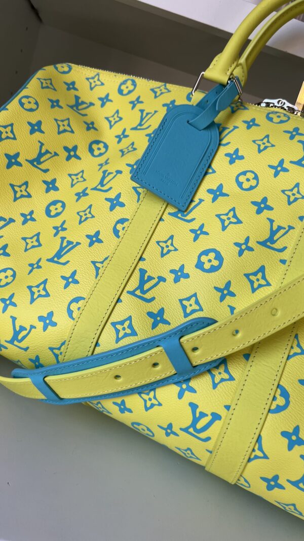Louis Vuitton Keepall 50 Baondouliere Neon Playground - Image 7