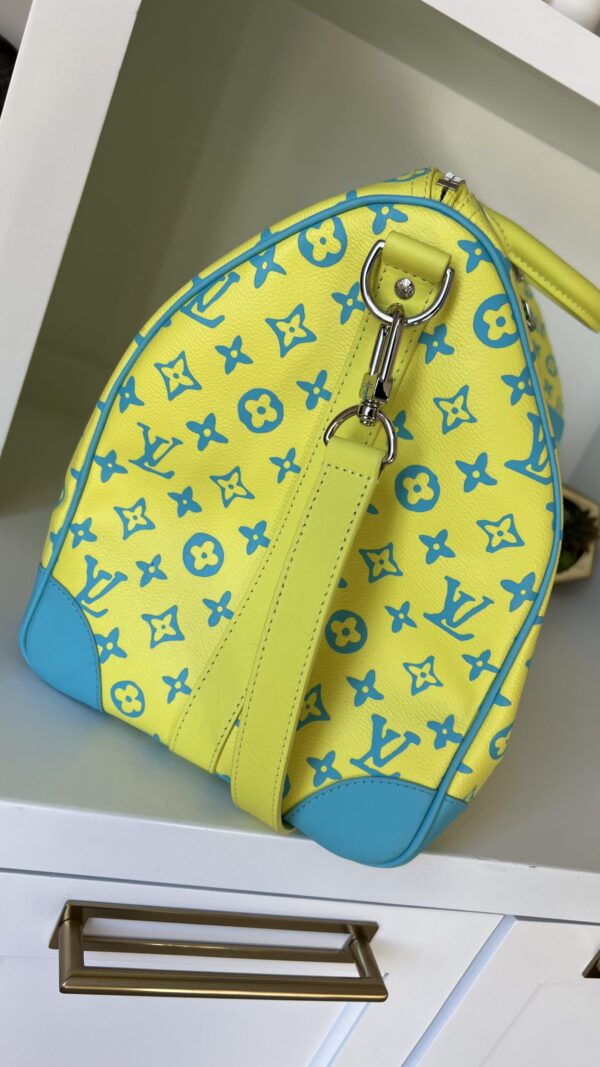 Louis Vuitton Keepall 50 Baondouliere Neon Playground - Image 18