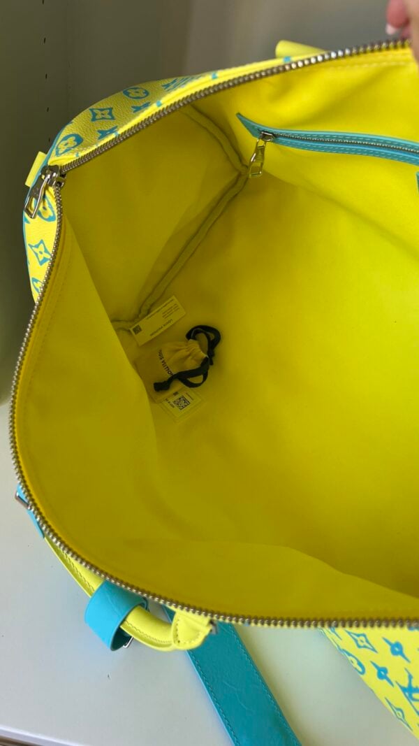 Louis Vuitton Keepall 50 Baondouliere Neon Playground - Image 20