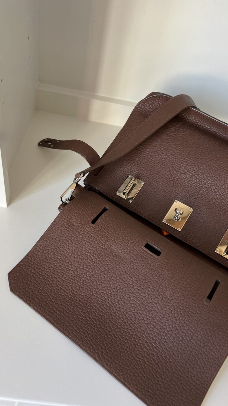Hermes Jypsiere 34 Brown - Image 17