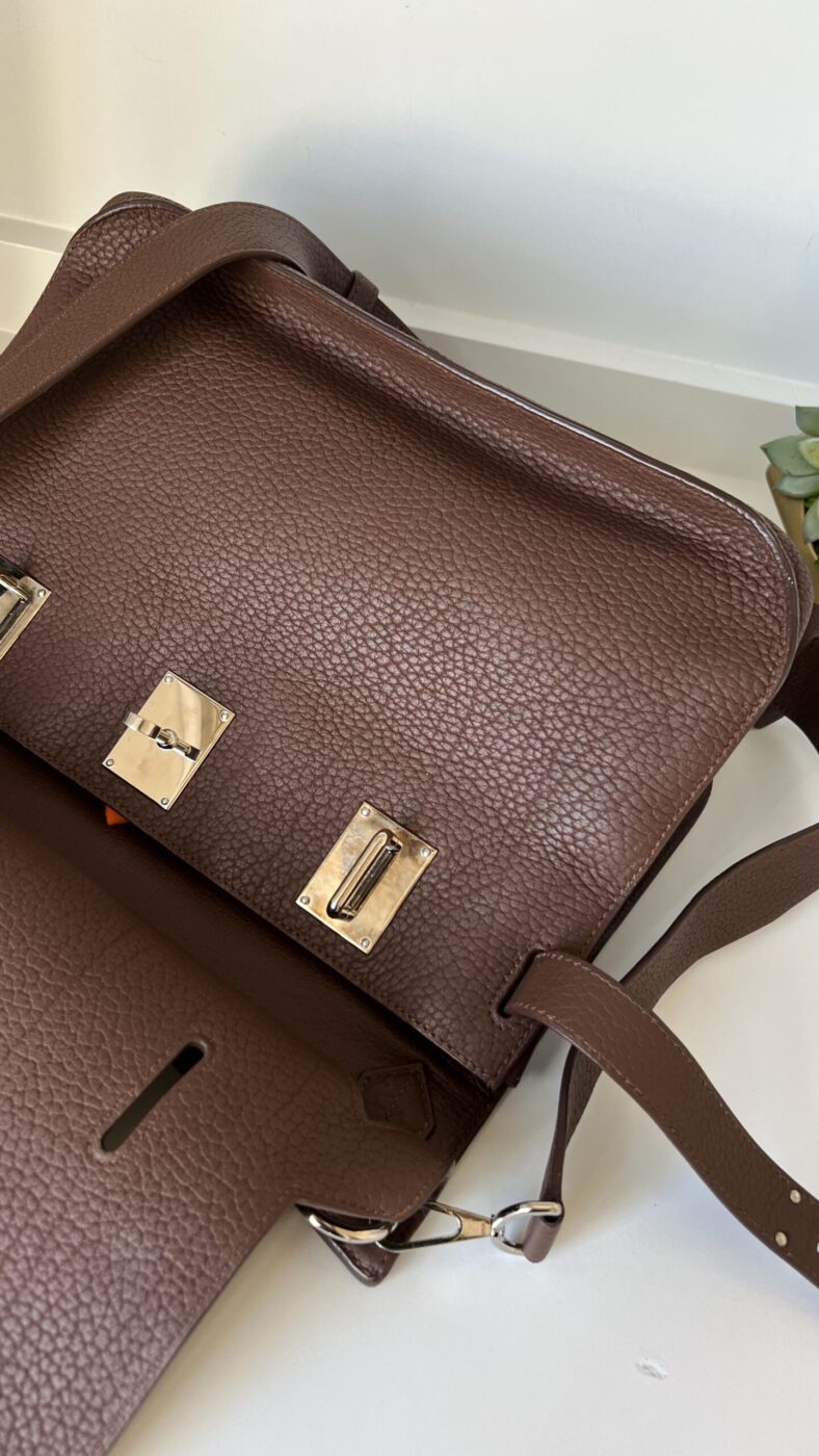 Hermes Jypsiere 34 Brown - Image 18