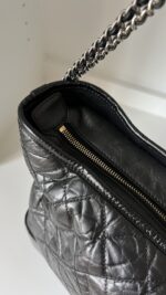 Chanel Medium Gabrielle Black Crinkled Calfskin - Image 6