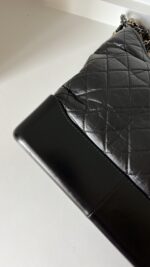 Chanel Medium Gabrielle Black Crinkled Calfskin - Image 11