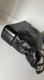 Chanel Medium Gabrielle Black Crinkled Calfskin - Image 15