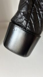Chanel Medium Gabrielle Black Crinkled Calfskin - Image 16