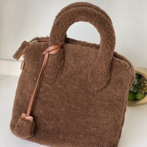 Louis Vuitton Lockit Shearling Brown