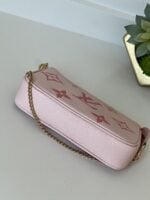 Louis Vuitton Mini Pochette Accessories By The Pool Empreinte Pink - Image 4