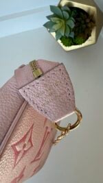 Louis Vuitton Mini Pochette Accessories By The Pool Empreinte Pink - Image 5