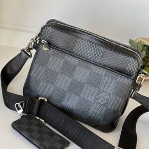 Louis Vuitton Trio Messenger 3D Damier Graphite