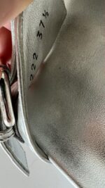 Louis Vuitton Bom Dia Silver Slides 37.5 - Image 7