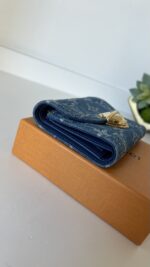 Louis Vuitton Victorine Denim Wallet - Image 5