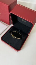 Cartier Juste Un Clou Bracelet Small Model Diamonds YG 17 - Image 2