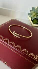 Cartier Juste Un Clou Bracelet Small Model Diamonds YG 17 - Image 3