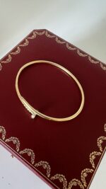 Cartier Juste Un Clou Bracelet Small Model Diamonds YG 17 - Image 5