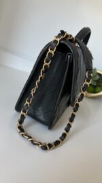 Chanel Quilted Caviar School Memory Small Top Handle Flap Black - Image 5