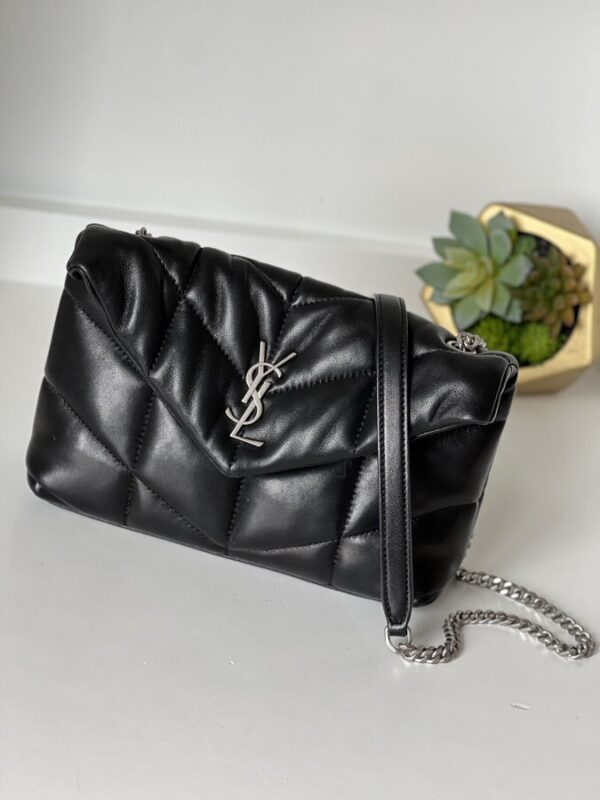 IMG_8033 YSL Toy Puffer Black SHW - Image 1